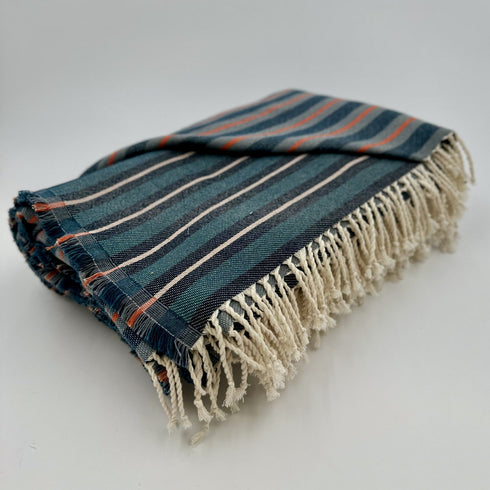Colorful Picnic Throw Blankets 58" X 70" +3.5" Twisted Tassels
